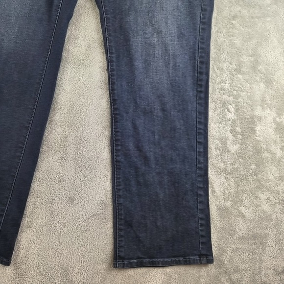 Lane Bryant Jeans Womens 22 Average Blue Denim Dark Wash Straight Stretchy - Picture 10 of 12